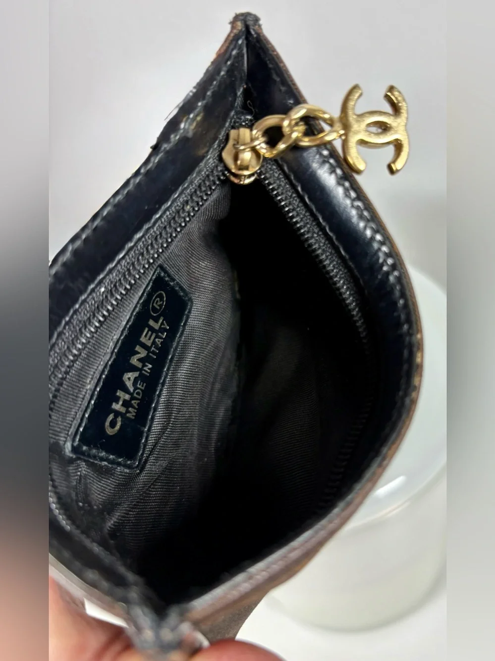 CHANEL card case